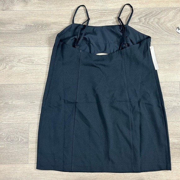 Anthropologie Mare Mare Cut Out Shift Mini Dress Navy Blue Size 1X - Picture 10 of 14